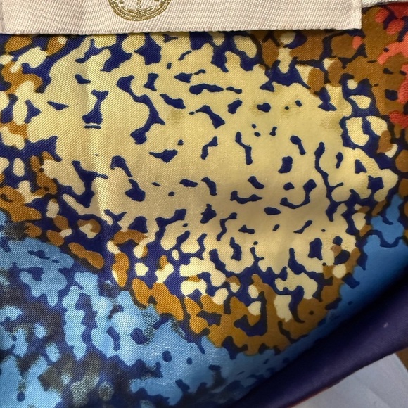 Tracy Negoshian Blue and Orange Mini Dress - Picture 4 of 4